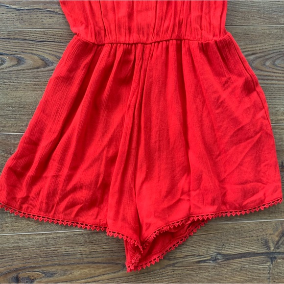 Red Romper - Picture 2 of 6